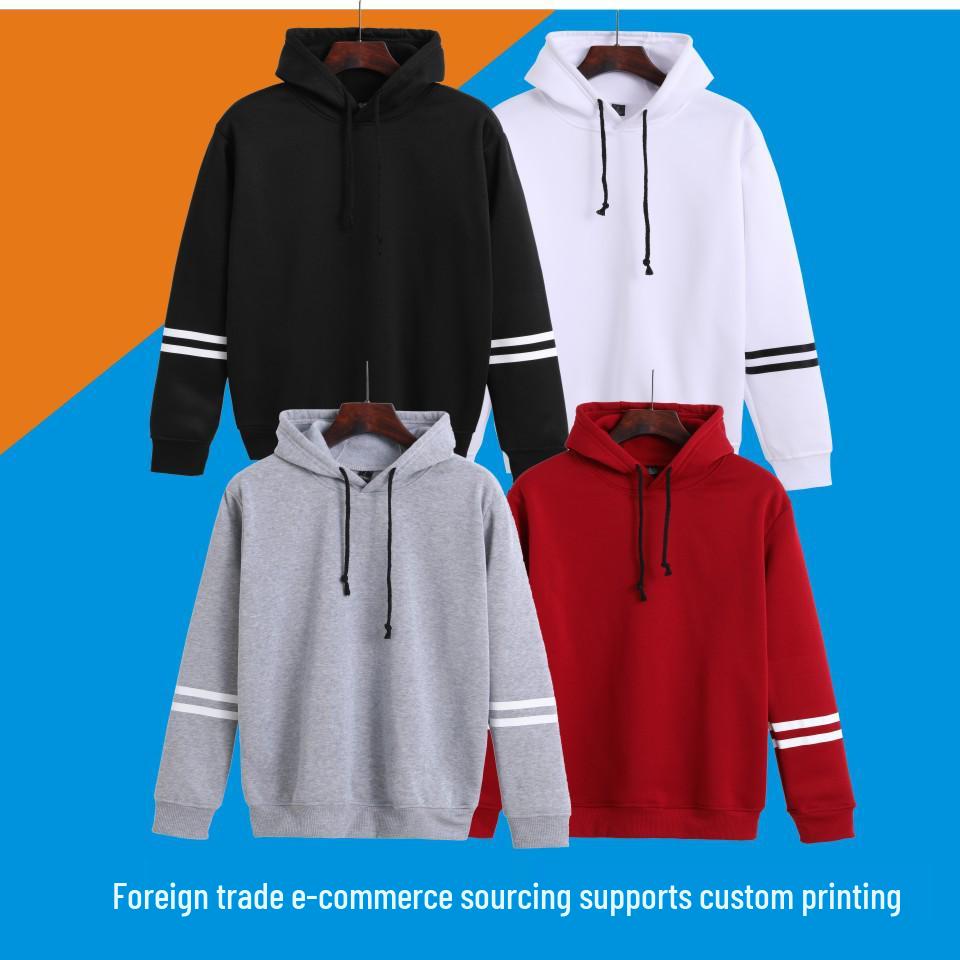 Felpa con cappuccio unisex europea e americana con motivi personalizzati