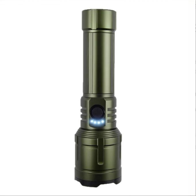 

Перезаряджуваний Зум-ліхтар з запальничкою, білий лазерний серцевик, 4-рівневий індикатор живлення, лінза Френеля для кемпінгу на відкритому повітрі green