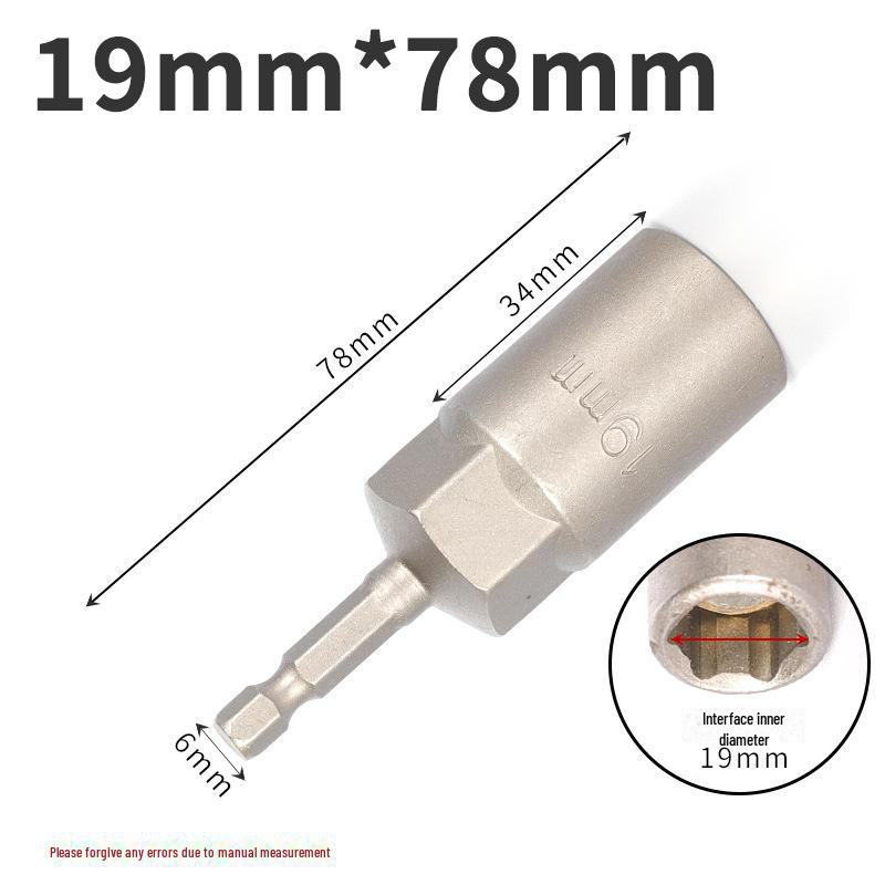 Magnetischer Sechskant-Handbohrersatz aus hochhartem S2-Legierungsstahl
