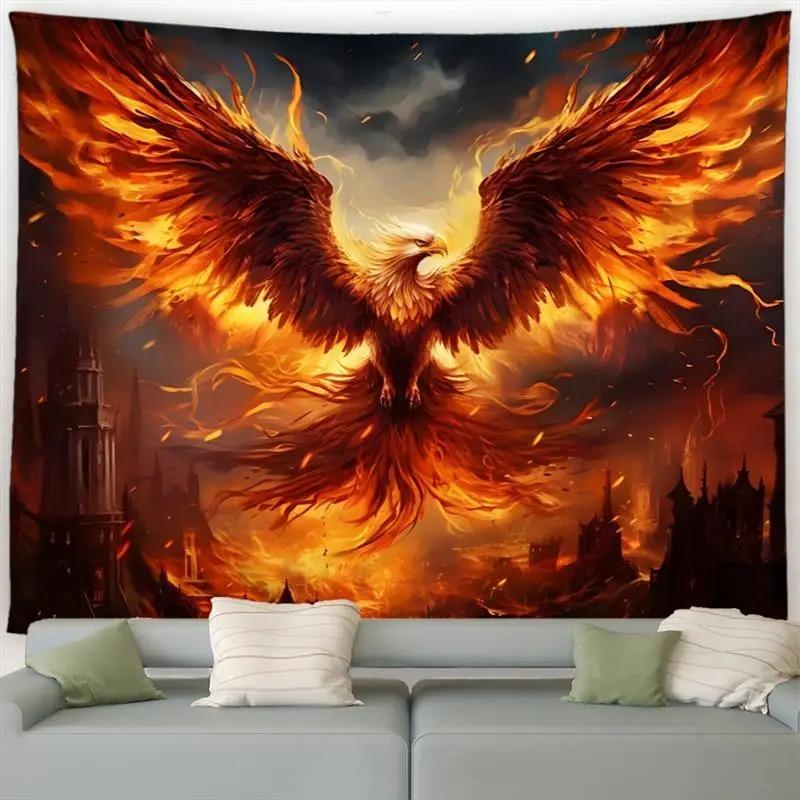 Creative Owl Decorative Tapestry Home Wall Living Room Office Decorative Tapestry