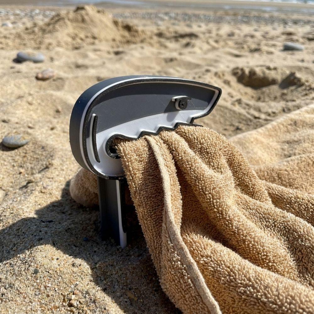 Windproof Beach Towel Clip Shark-shaped Laundry Clamp Outdoor Towel Holders  For Outdoor Beach