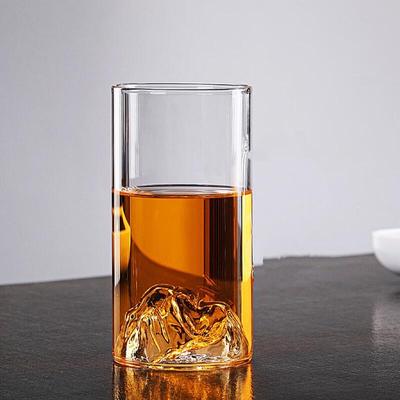 Ensemble de tasses à eau en verre sans anse Qi Tai Creative
