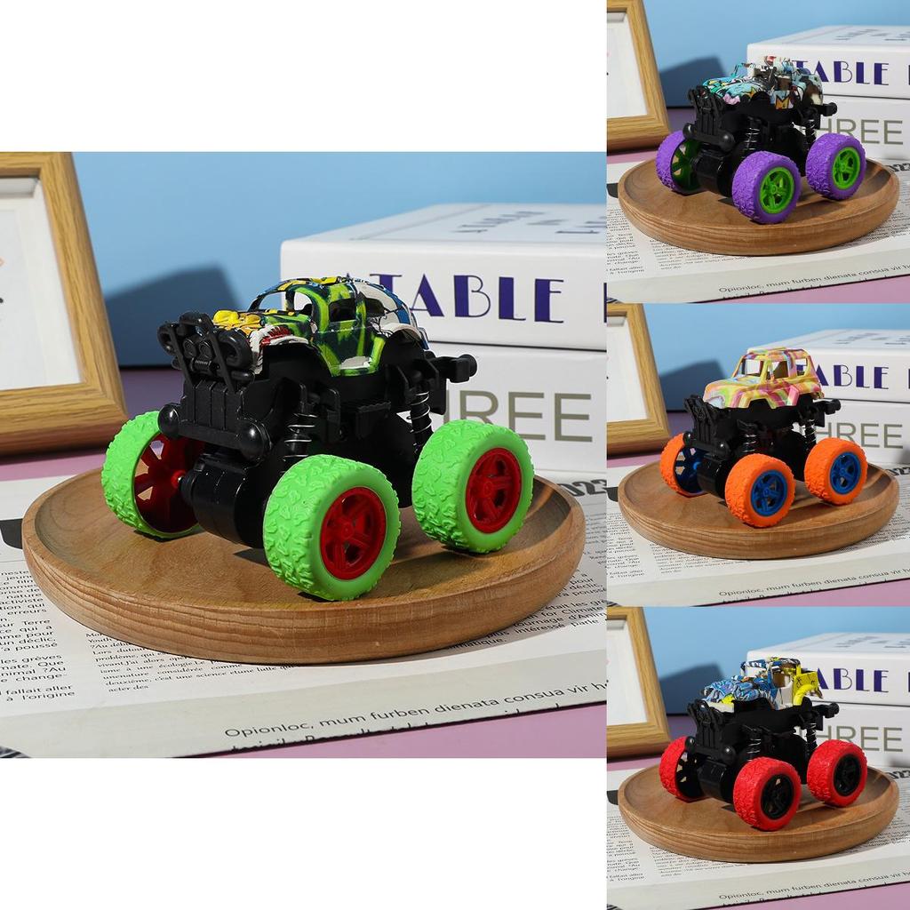 Inertia Offroad Car For Kids Durable Graffiti Kids Toy Vehicle For Boys And Girls