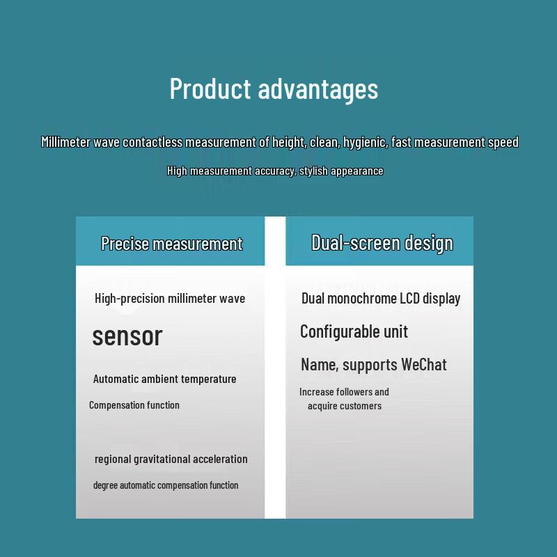 Shanghe SH-201 Smart Dual-Screen BMI Scale (CN Version)