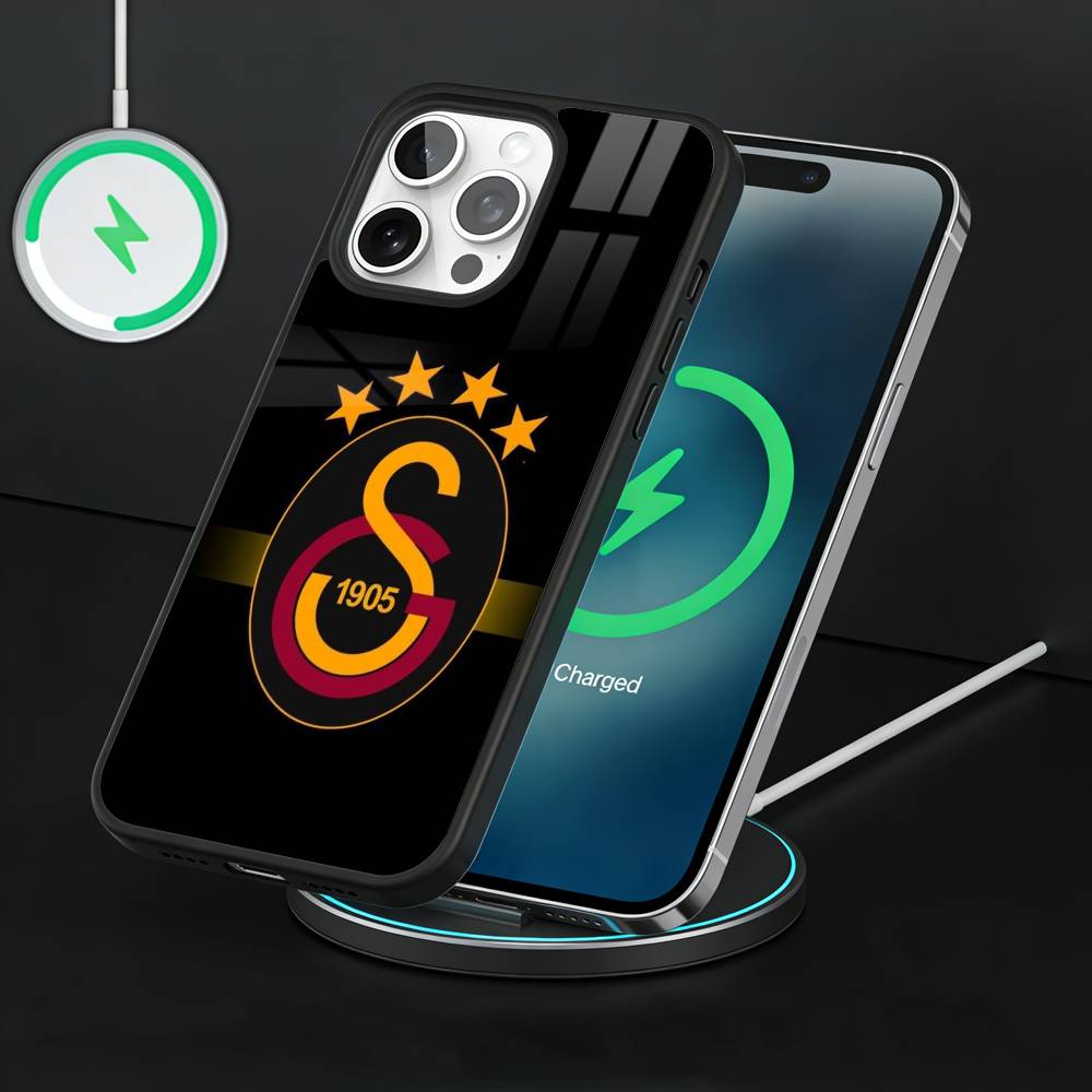 G-GalatasarayS 1905s Logo Phone Case For iPhone17,16,15,14,13 Plus,Pro Max Magnetic For Magsafe Wireless Charging