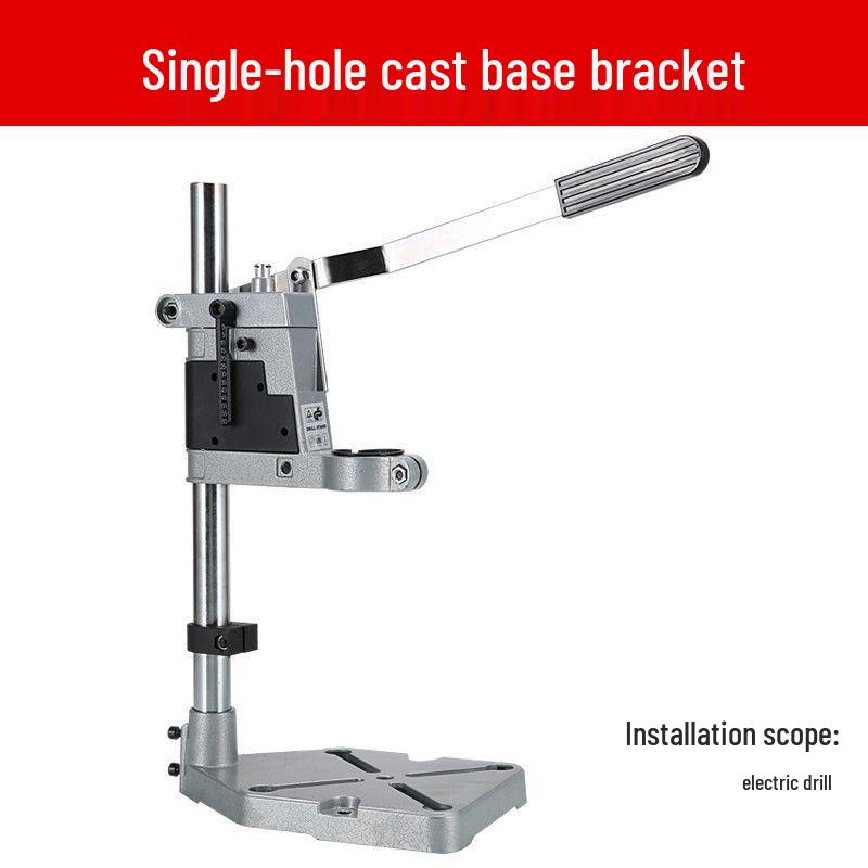 Multi-Function Electric Drill Stand: Converts Hand Drill To Bench Drill for Home Use