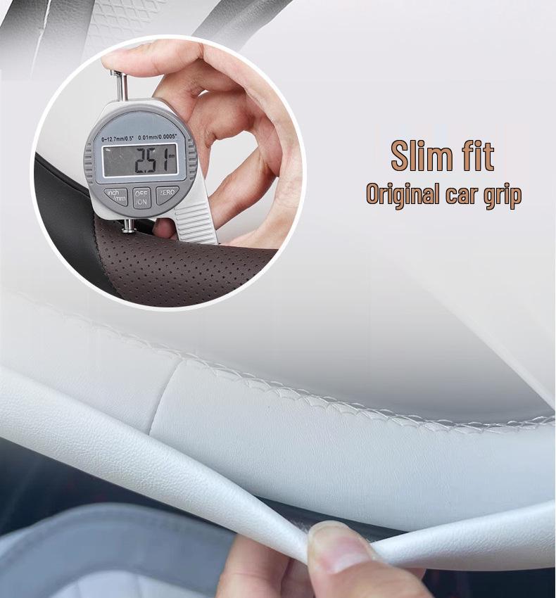 MG Ultra-Thin Non-Slip Steering Wheel Cover for MG7/MG5/Scorpio/MG4 EV - Universal Fit, All-Season, Lightweight.