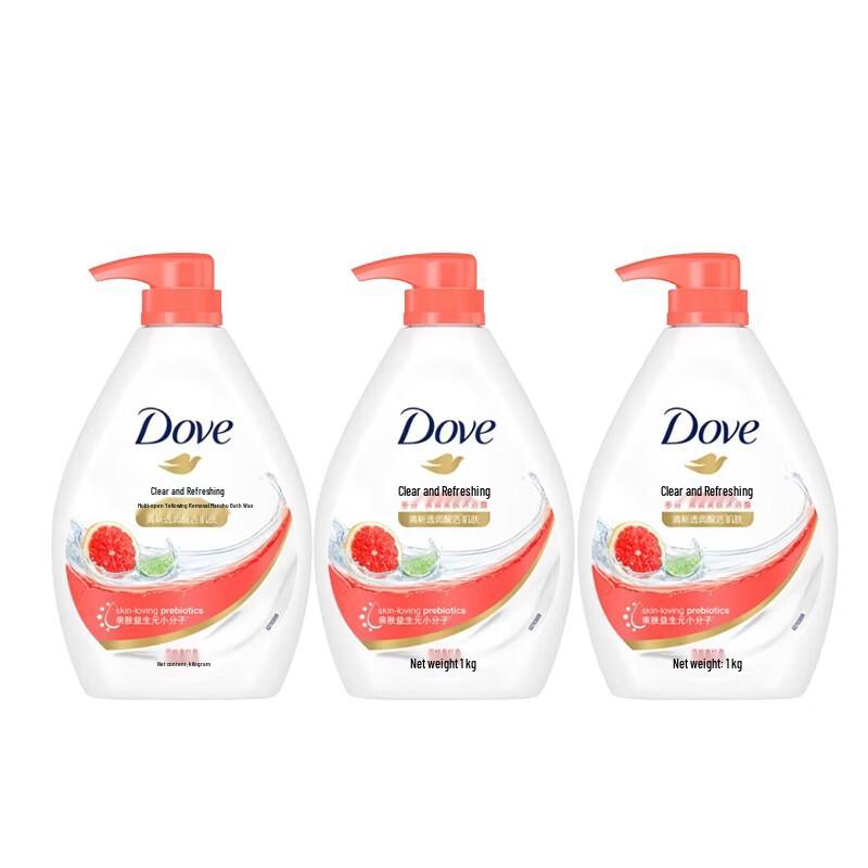 Гель для душа Dove Clear & Brightening Освежающий