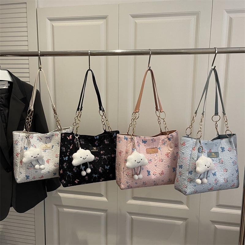 Single Shoulder Bag, Sweet and Artistic Handbag, Casual and Stylish Tote Bag