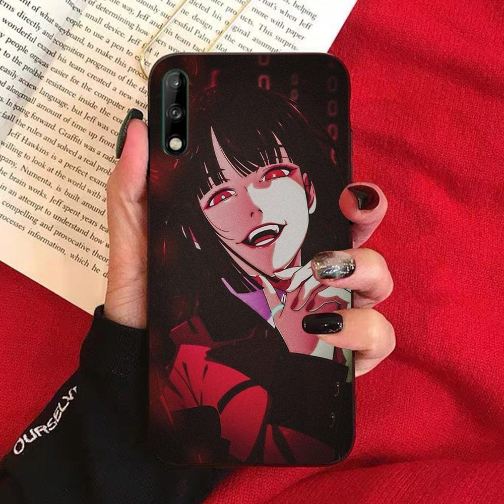 Japanese Anime Kakegurui Jabami Yumeko Phone Case For Huawei Honor 10 lite 9 20 7A 9X 30 50 60 70 pro plus Soft Silicone Cover