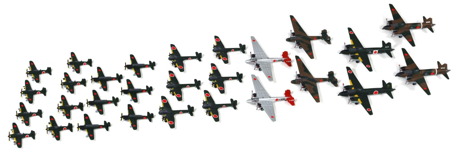 

Skywave Series Japanese Navy Aircraft Set 7 Plastic Model Kit S66 Pit-Road 1/700 (Airplane)