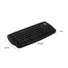 Russland/Spanien 2,4 G kabellose Trackball-Tastatur mit Trackball und Scrollrad, Mini-USB-Tastatur für Laptop, TV-Box, Computer