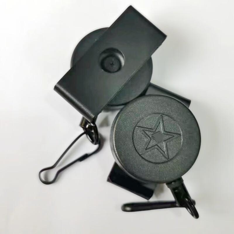 Ret retractable Junshi брелок с вращающимся зажимом для ремня
