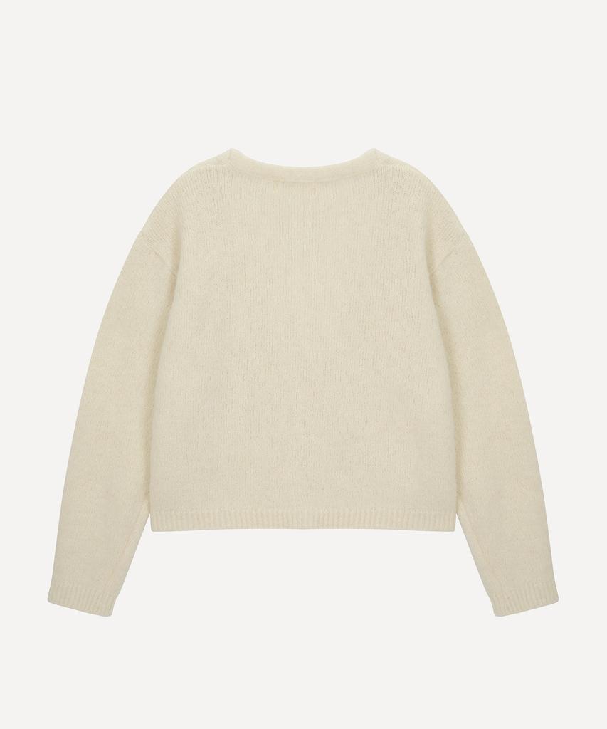 Daenkeudieo Hairy Alpaca Boxy Cardigan - I