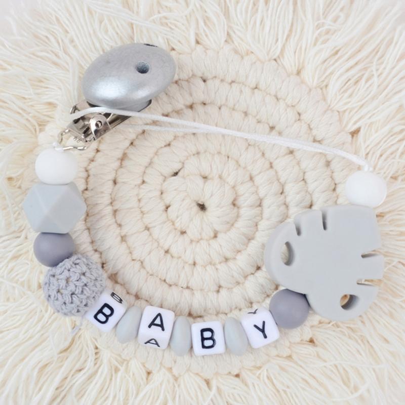 Baby Soother Chain Pacifier Holder Baby Toddlers Anti-drop Pacifier Strap Teether Toy Pacifier Dummy Chain Baby Supplies