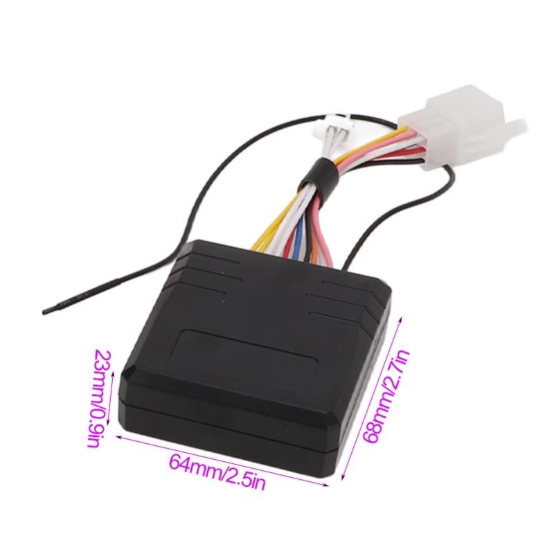 Motorcycle Two Way Alarm System Vibration Sound Alert LCD Remote Control Anti Theft Robbery Energy Saving
