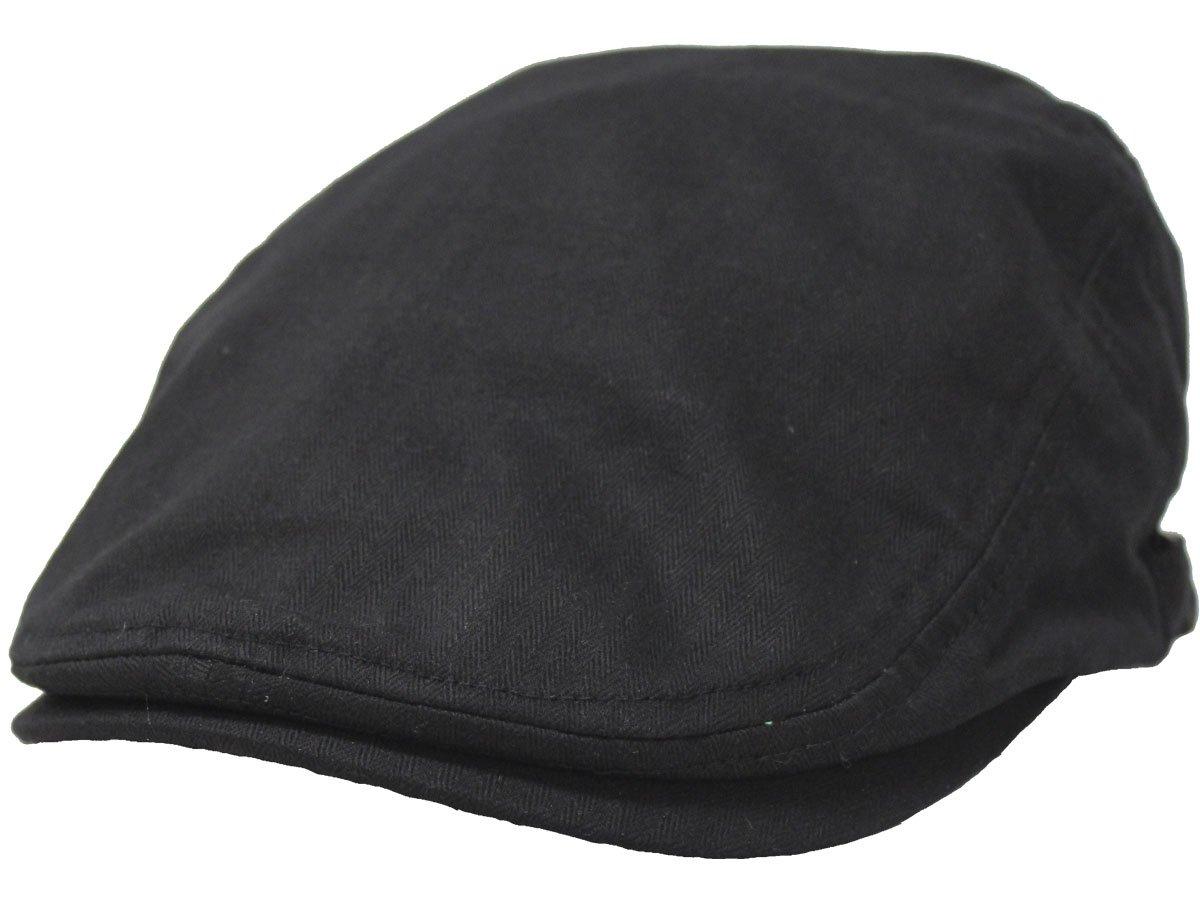 

Flat Cotton Side Black [EXAS] Cap, Approx. 65cm, Adjustable, Herringbone, Belt, Men s,