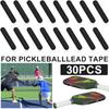 30Pcs Pickleball Lead Tape Weighted 3g Flexible Adhesive Lead Tape Reusable Adhesive Paddle Edge Guard Pickleball Accessories