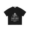 Black T Shirt with Jesus Christ Cross and Bible Verse Philippians 413 for Religious Faith and Spiritual Inspiration