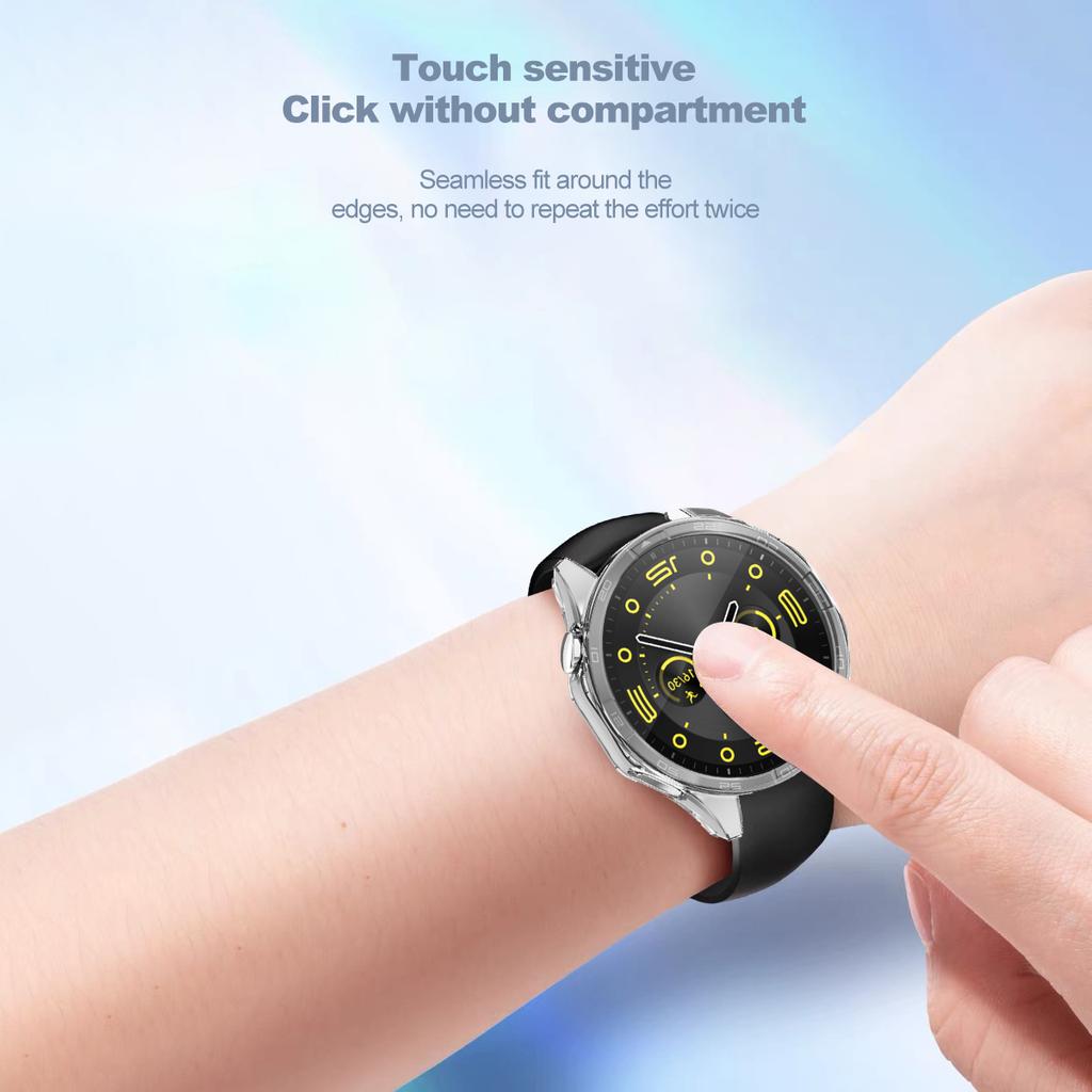 Soft Case + Glass for Huawei Watch GT4 41mm 46mm GT 4 SmartWatchs Full Cover Screen Protector Film Cases Shell