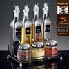 LeChu HeLi 8-Piece Kitchen Glass Seasoning Set