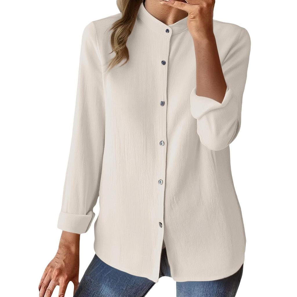 Women's Fashion Solid Color Casual Tops