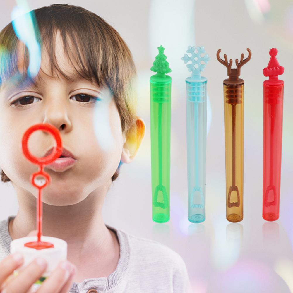 10-40pcs Bubble Tube Soap Bottle Bubble Wands Bubble Soap Bottle Party Supplies Colorful Bubble Stick Sets Wedding Guests Gifts