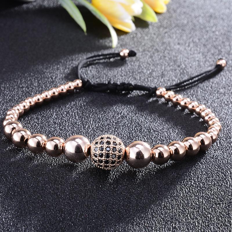 

JYL TS Bracelet Green Buddha Head Style Invokes Wisdom And Peace Rose Gold темні цукерки apple червоний колір