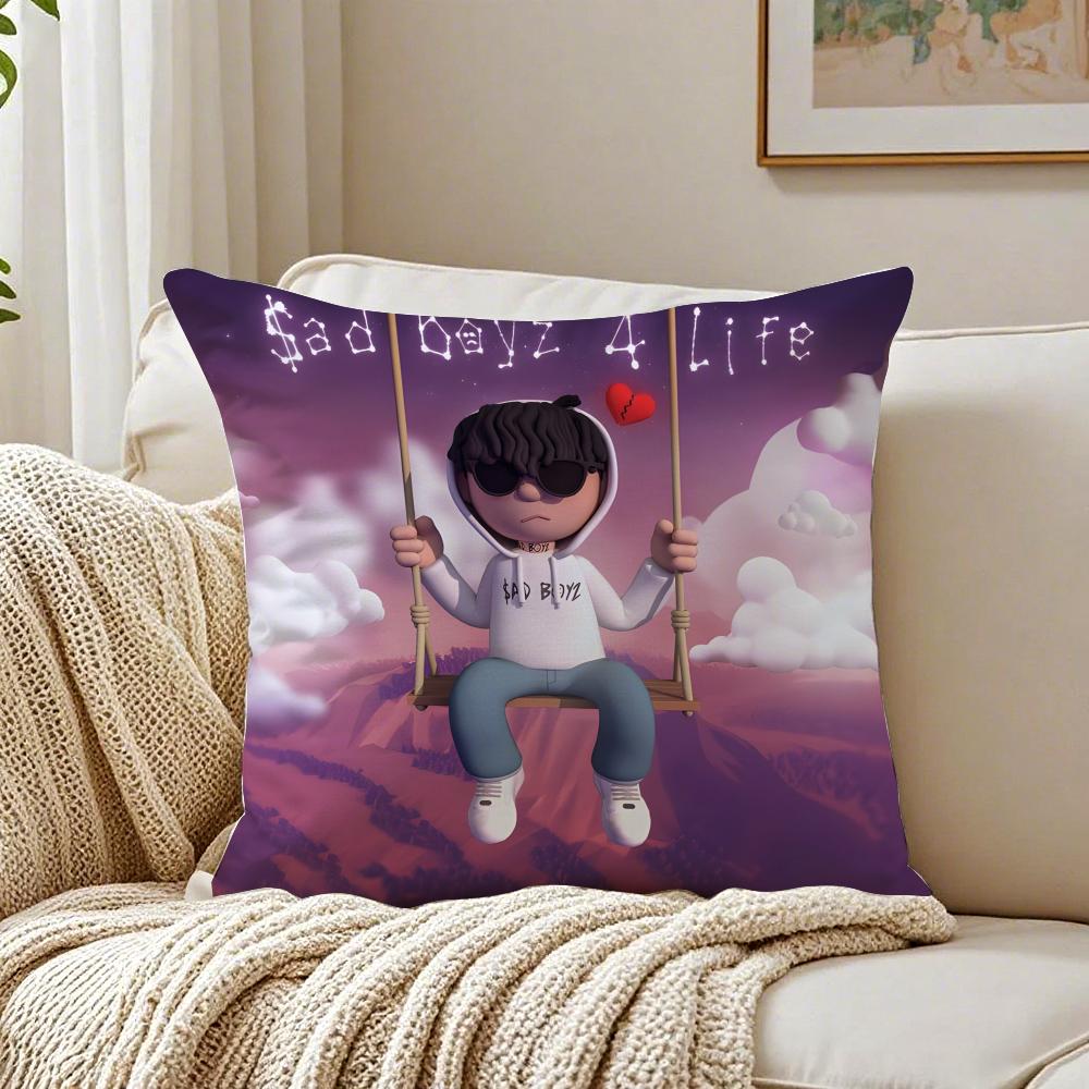 Regional Mexican Singer Sad Boy JJunior H Cushion Cover Pillowcase Antidustmite living Room Sofa Decor Cushion Room