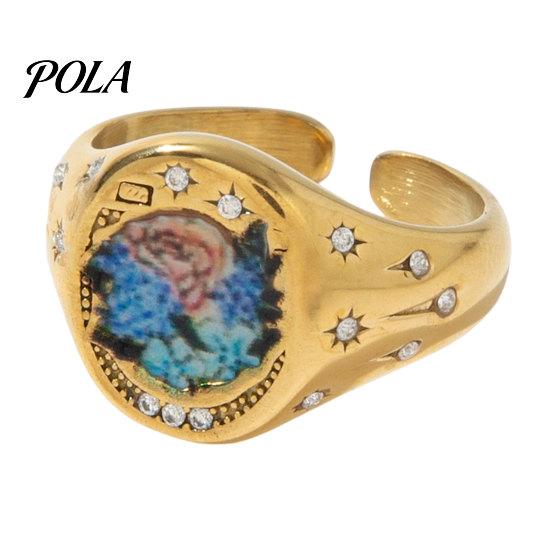 Exquisite Ring Finger Ring, Butterfly Heart Rabbit Pattern Band, Electroplated Technology for Lover Daily Wear Accessories Fine Workmanship