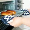 Efficient Heatproof Oven Mitts With Double Layer Protections For Safe Handling Of Hot Pan Trays And Dishes