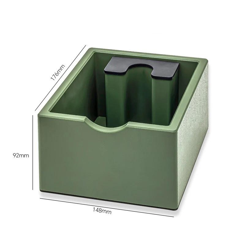 ABS Coffee Knock Box Espresso Grounds Container Detachable Knocking Slag Bucket Anti Slip Base Barista Accessories Maker Tools