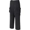 Salomon Solid Color Detachable Elastic Waist Cargo Pants Unisex Pants Black LC2571400