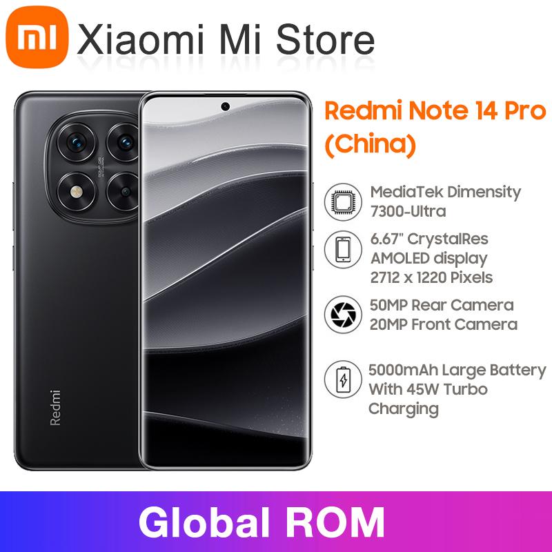 Xiaomi Smartphone Redmi Note 14 Pro 5G Batteria 5500mAh Display 6.67" Ufficio Streaming Live Giochi eSports Imaging Cellulare Redmi Note14 Pro 5G