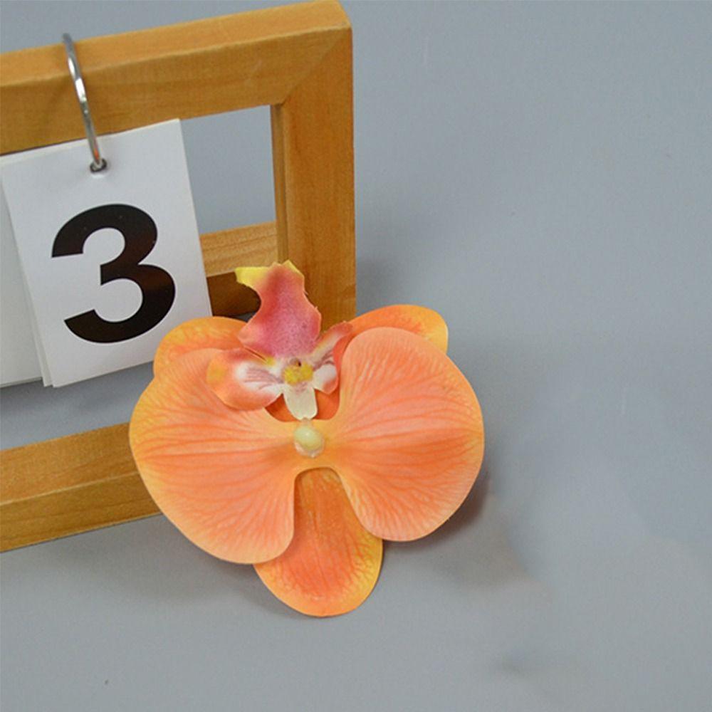 DIY Schmuckherstellung Handwerk Simulierte Blume Kopfschmuck Schmetterlingsorchidee Blume Niedlich Geschenk