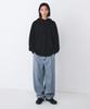 MUSINSA STANDARD Linen-Like Semi-Balloon Denim Pants [Sky Blue]