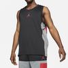 Jordan Dri-Fit Air Statement Contrast Panel Quick-Dry Basketball Tank Men Tops Black CZ4742-010