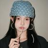 Vintage Printed Beanies Cap Ins Women's Turban Hat Retro Y2k Print Pullover Hats  Outdoor