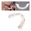 Two pairs of dentures, upper and lower dentures, temporary dentures for men and women, adjustable dentures, and natural, comfortable cosmetic crowns.