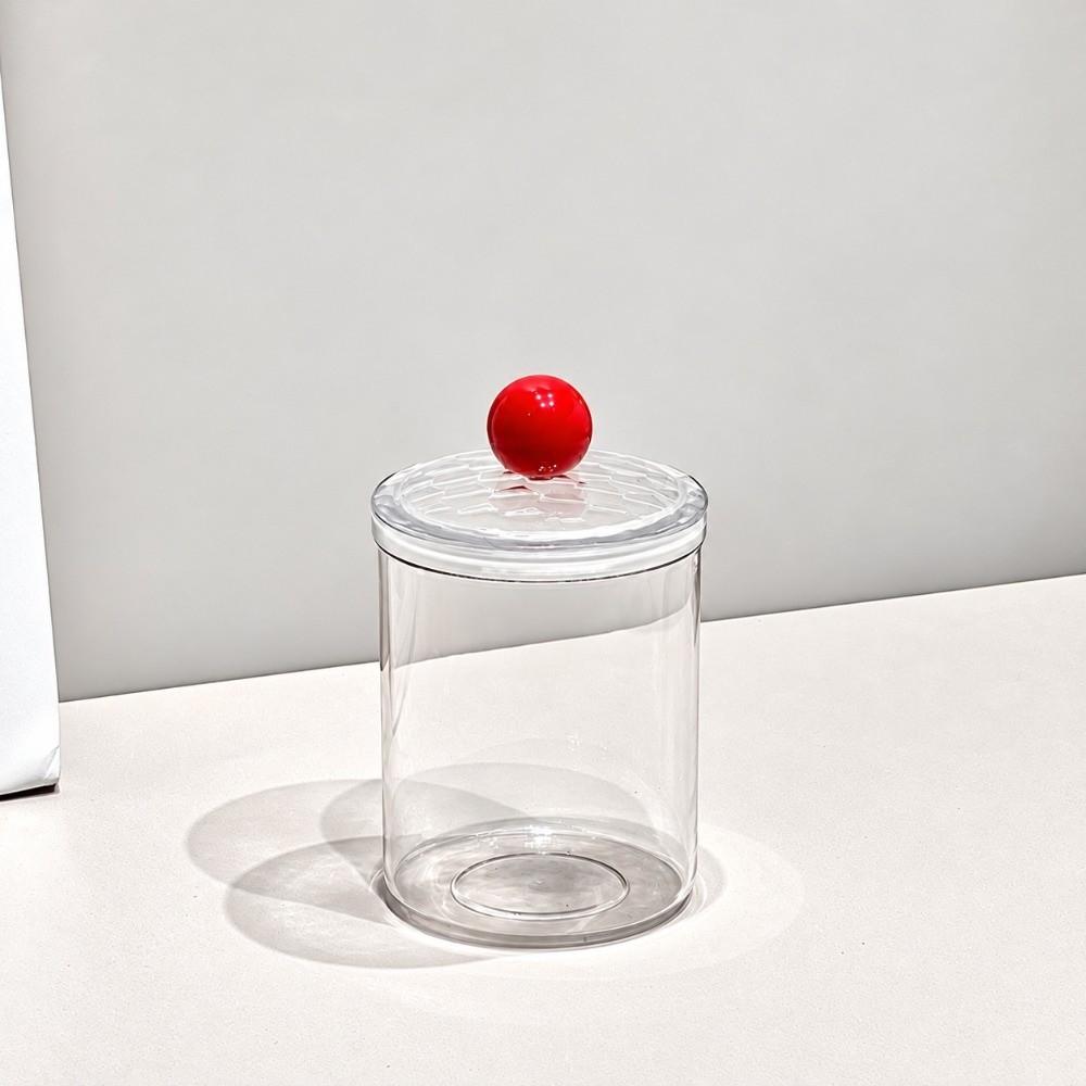 with Lid Airtight Food Storage Container Transparent Storage Jar Plastic Storage Box Home