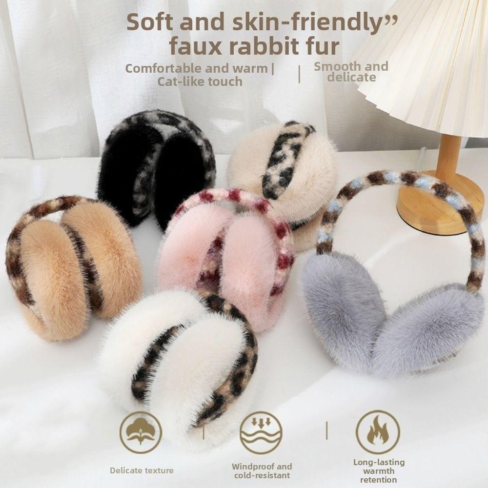 Windproof Warm Earflaps Thicken Cold-proof Ear Mask Lightweight Cute Ear Cover Holiday Gifts