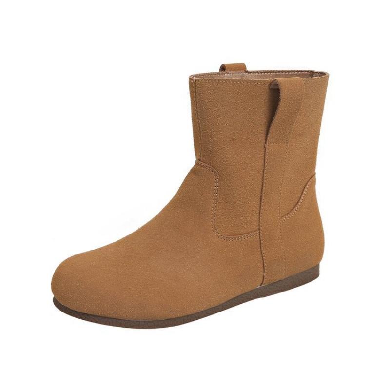 Large size mid-leg platform fashion boots for autumn and winter new denim style classic women's boots