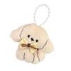 Dog Plush Toy Keychain Soft Stuffed Animal Bag Charm Backpack Pendant Accessory Handmade Halloween Room Decoration