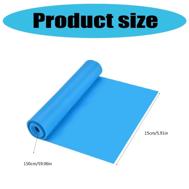 3Pcs Fitness Resistance Bands Yoga Workout Pull Rope Stretch Resistance Exercise Fitness Band for Stretching Enduring