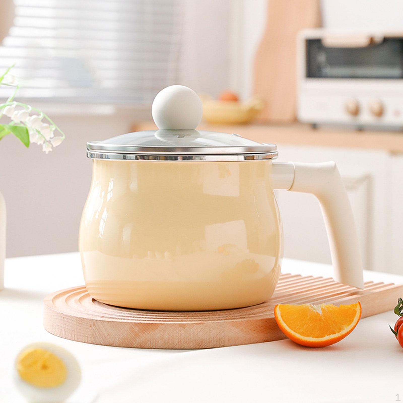 

Сотейник Кастрюля для индукционной плиты Эмаль Подарки Кухонные принадлежности Кухонная посуда жёлтый