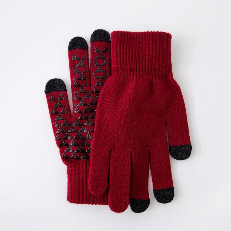 Gants d'hiver chauds antidérapants pour écran tactile