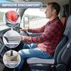 Pernă de șezut din spumă cu memorie Pernă ergonomică pentru șofer cu orificiu central Suport pentru spate Pernă pentru scaun auto pentru fese Suport lombar Scaun de birou Scaun cu rotile