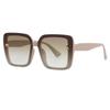 Protective Glasses New Large Square Sunglasses Women Fashion Minimalist Design Eyeglasses Outdoor Anti UV Sun Glasses  Female