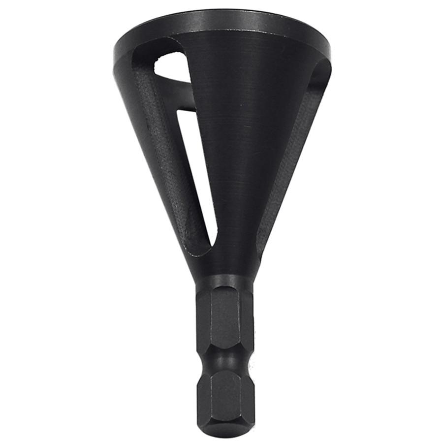 Hex Shank Black Deburring External Chamfer Tool Bit Remove Burr Repairs Tools