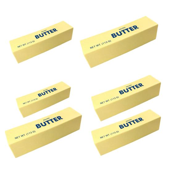 Juguete de Apretar Mantequilla de Elevación Lenta PU Suave Rebote Lento Comida Fidget Toy para Alivio del Estrés Reducción de la Ansiedad Regalos para Oficina Escuela